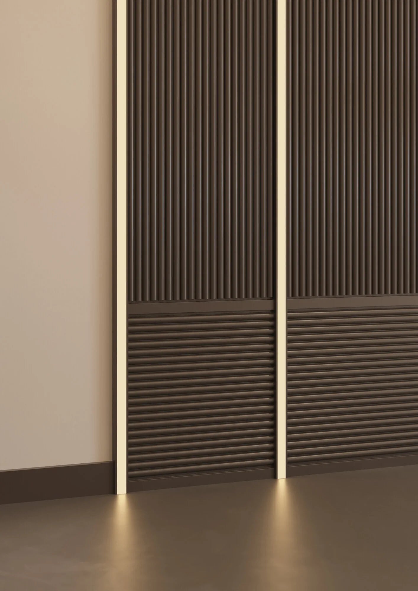 CANELÉ S 3D Polyurethane Wall Art Panel